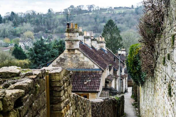 Settlement in Bradford in England.Wiltshire.