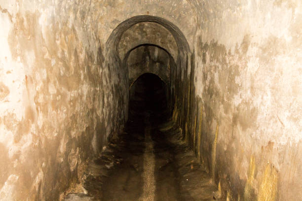 istock Tunnel for water and rain. 649875754