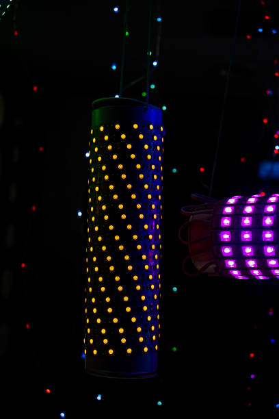 istock Christmas and party lights of a certain type 649876510