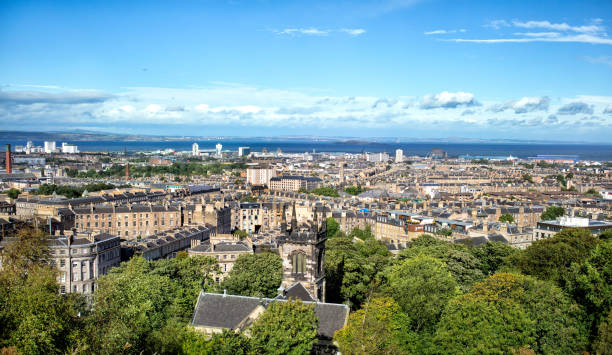 istock panoramic view of Edinburgh city 649878536