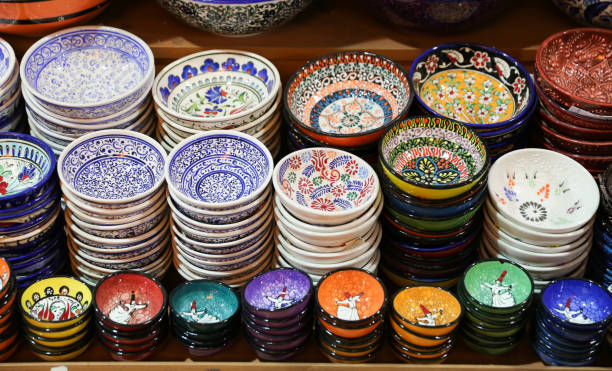 istock Turkish Ceramics in Grand Bazaar 649882200