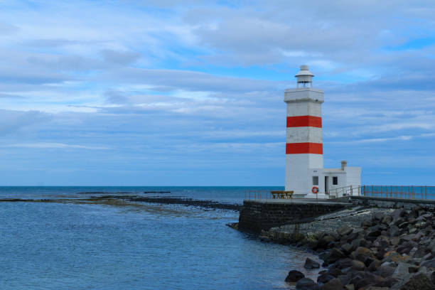 istock The old lighthouse in Gardur 649882782