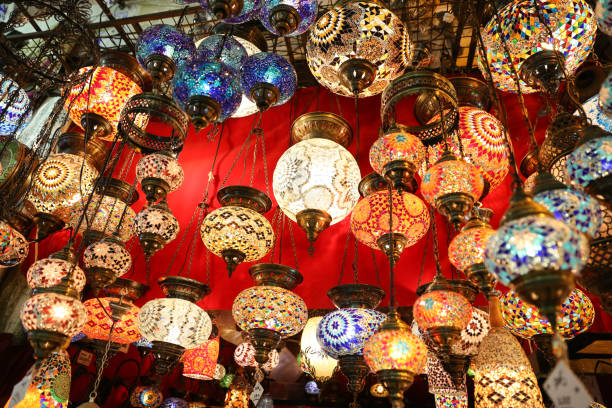 istock Turkish Laterns in Grand Bazaar 649885578