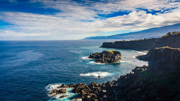 istock Tenerife,Canary Islands,Spain. View on rocky cliffs and ocean 649886938