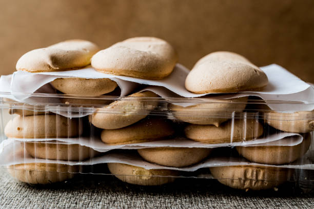 istock Ladyfinger or Savayer Cookies / Biscuits. 649893530