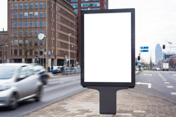 istock Outdoor advertising billboard 649894372