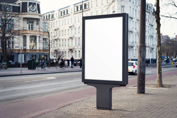 istock Outdoor advertising billboard 649894378
