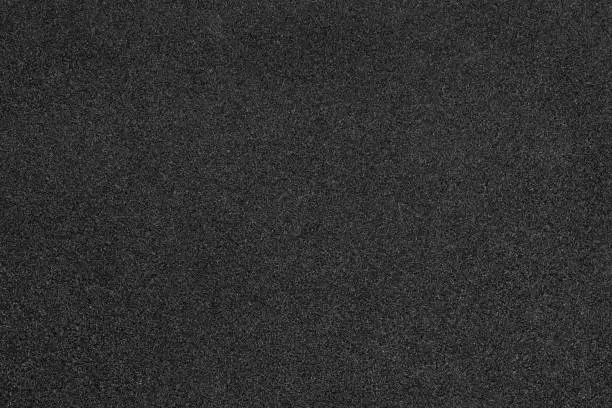 Photo of Black velvet paper close up