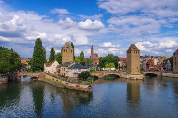 istock skyline Strasbourg in  Alsace 649902056