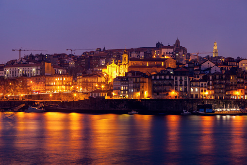 Historic Centre of Porto by Douro River. Porto, Norte, Portugal.