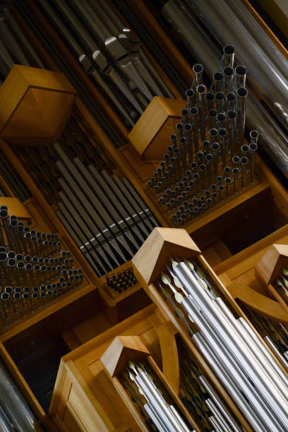 istock Organ musical instrument detail 649937596