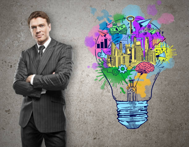 istock businessman and success sketch 649951784