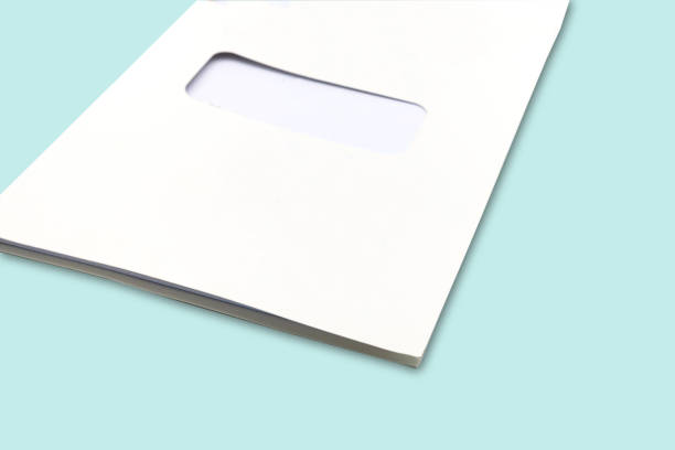 istock Blank Document and folder on light green background use for medical report with slots for input name 649993448