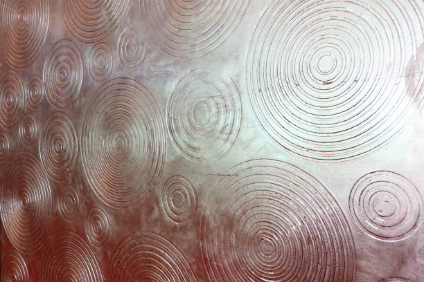 istock Abstract of Wood Craving wall 650008178