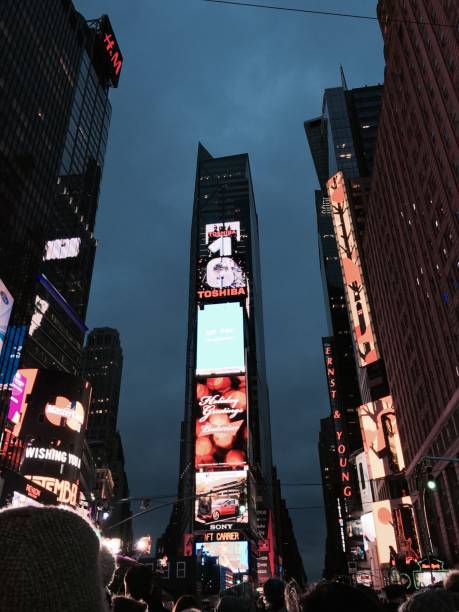 New Year's Eve In the city who never sleeps everything is magic, but nothing compares that night. times square new years eve stock pictures, royalty-free photos & images