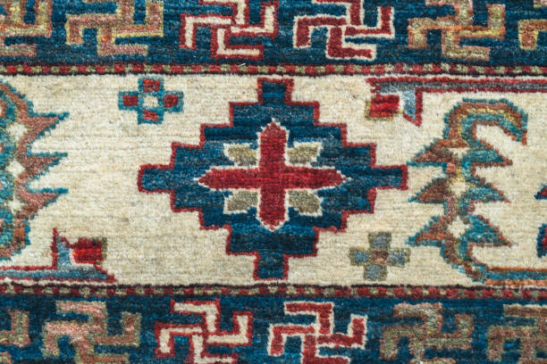 istock Persian Carpet Texture ,close up for the detail 650044686