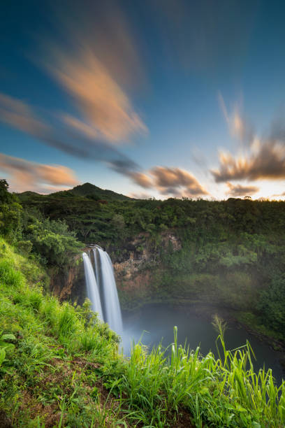 istock Wailua Falls Hawaiian Waterfall 650045198