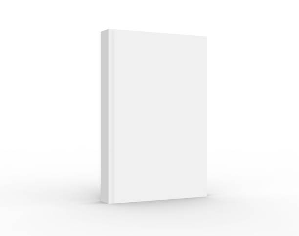 mockup del libro di rendering 3d - hardcover book foto e immagini stock