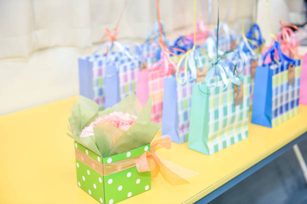 istock Image of room after birthday party 650091320