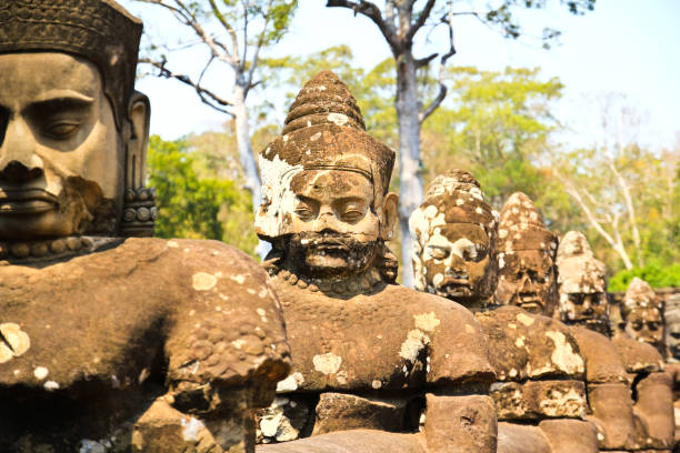 istock South gate to angkor thom in Cambodia 650111024