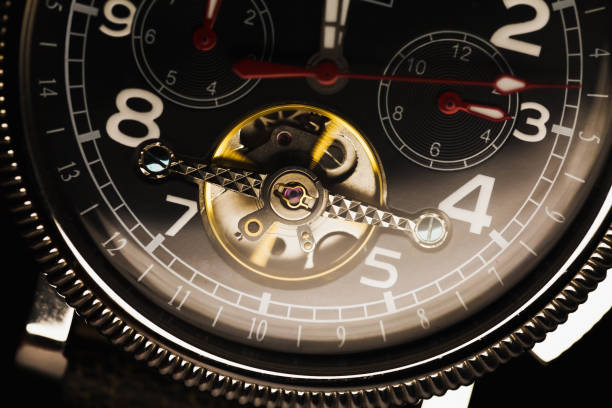istock Mechanical luxury men wrist watch, deal 650141752
