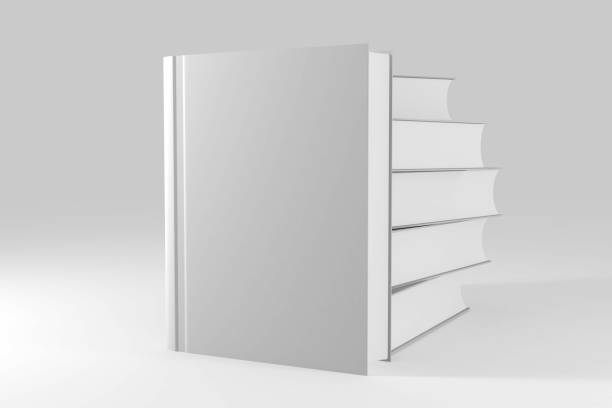 istock black book or notebook template on clean white background. 3d illustrated 650145632