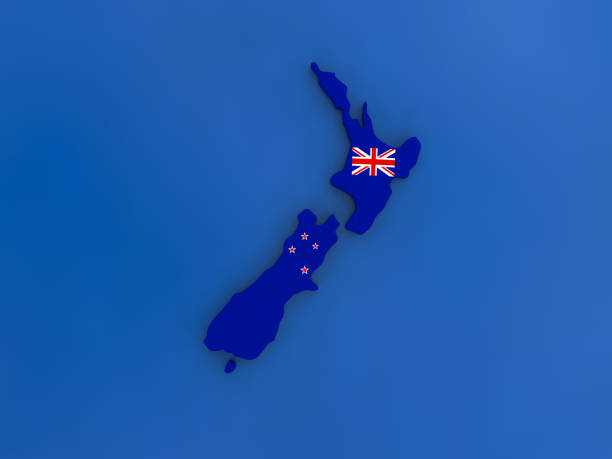 istock New Zealand on globe 650171170