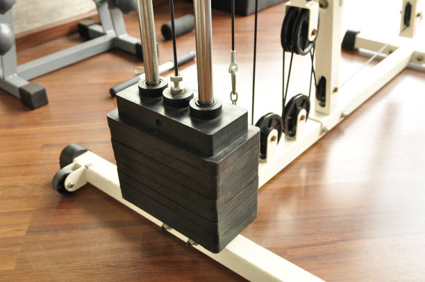 istock Fitness and gym equipment 650174066