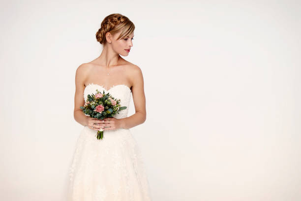 istock The lady with the flowers 650176170