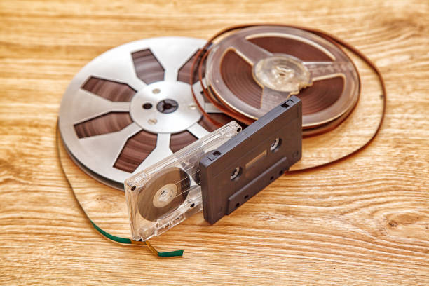 istock cassettes  tape and reel 650197518