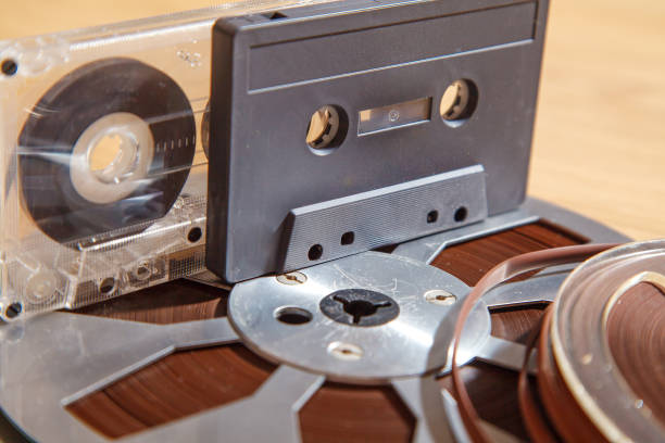 istock cassettes  tape and reel 650206864