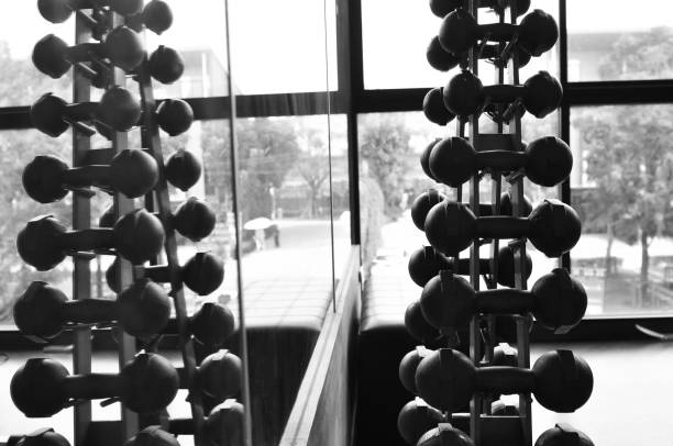 istock Fitness and gym equipment 650233548