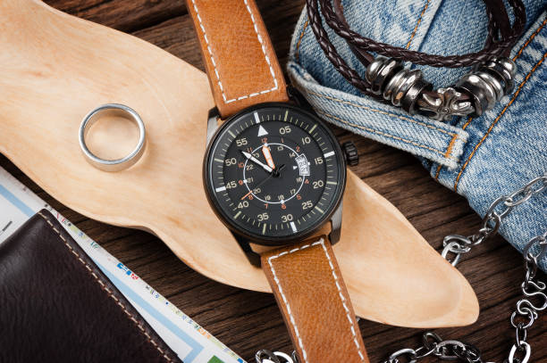 istock military style watch 650233946