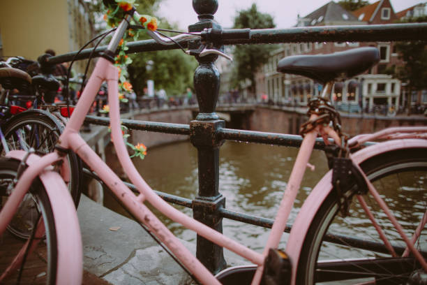 istock Bicycles of Amsterdam 650234282