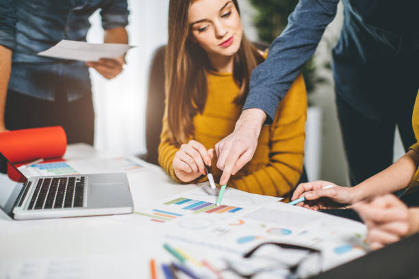 istock Taking the lead among her staff 650235000