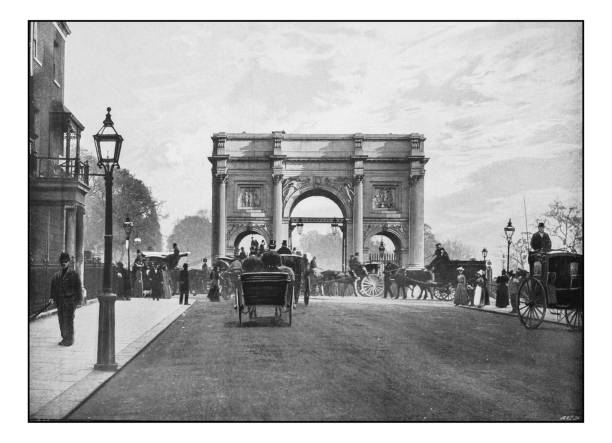 istock Antique London's photographs: Marble Arch 650235356
