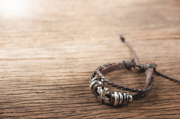 istock closeup men's bracelet 650238670