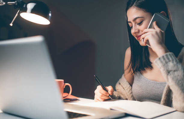 istock Consulting friend about exam.. 650239422