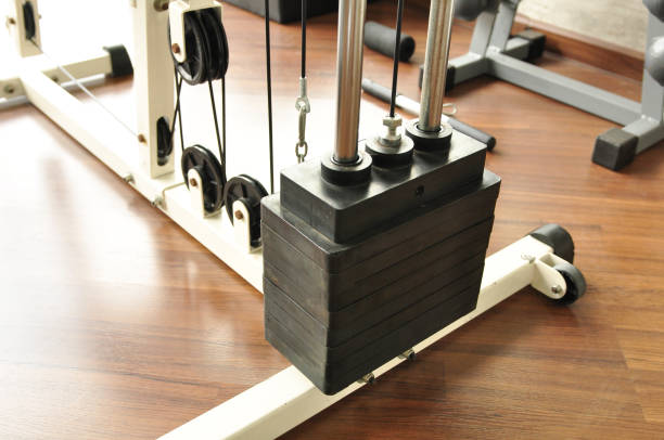 istock Fitness and gym equipment 650243530