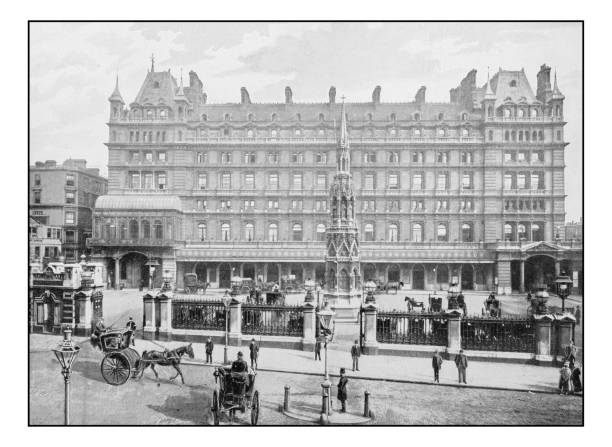 istock Antique London's photographs: Charing cross hotel 650248034