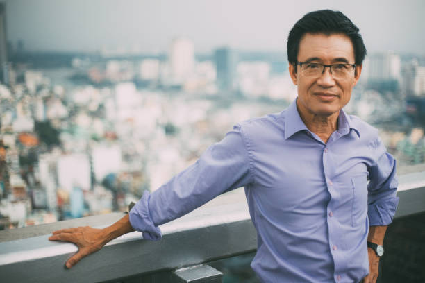 istock Confident Senior Man Portrait 650278850