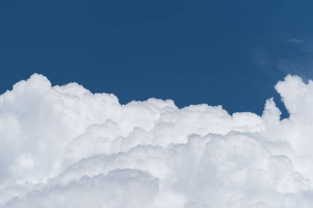 istock Close-up Cumulus cloud on blue sky 650292230