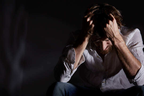 istock Man suffering emotional pain 650327054