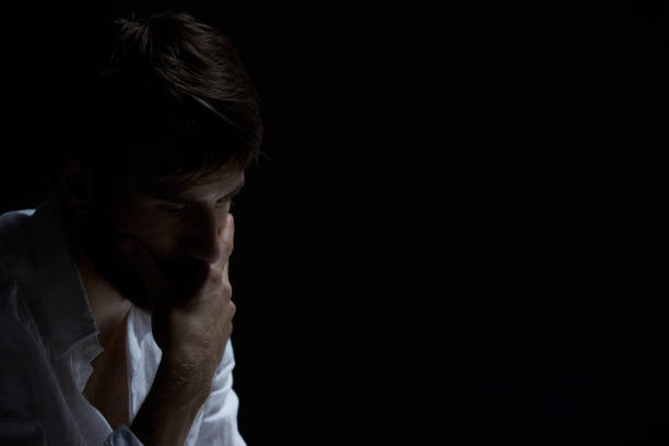 istock Man covering his mouth 650327476