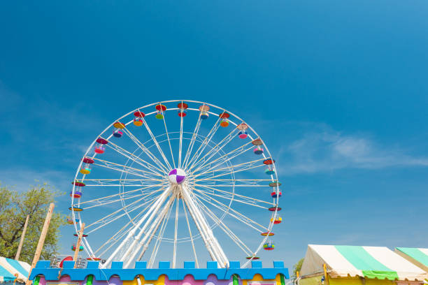 istock Giant Ferris wheel at the park 650344540