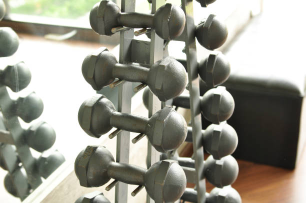istock Fitness and gym equipment 650374484
