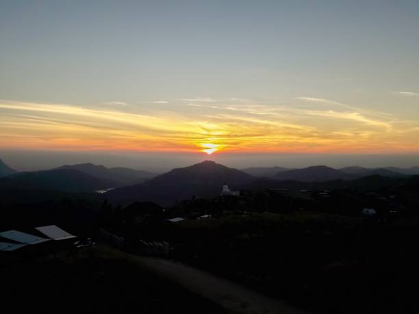 istock Sunrise over the mountains 650451418