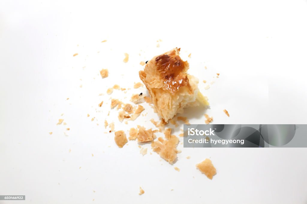 Crumbs of bread Crumbs of bread on white background Crumb Stock Photo