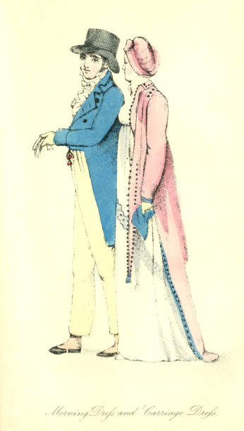 istock Morning dress and carriage dress, 1807 650561962