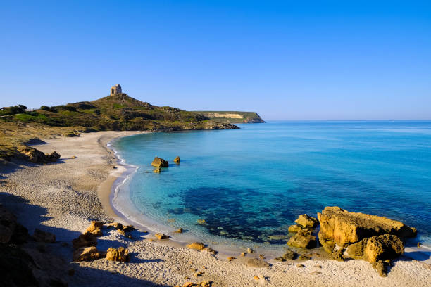 istock Beautiful Coastline and Sea in Sardinia 650580444
